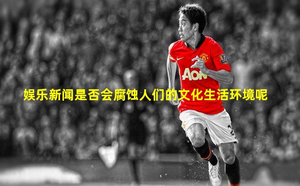 娱乐新闻是否会腐蚀人们的文化生活环境呢